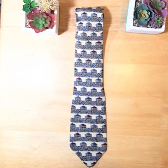 Archi Fetti "Supreme Court" Architectural Tie - Picture 1 of 4